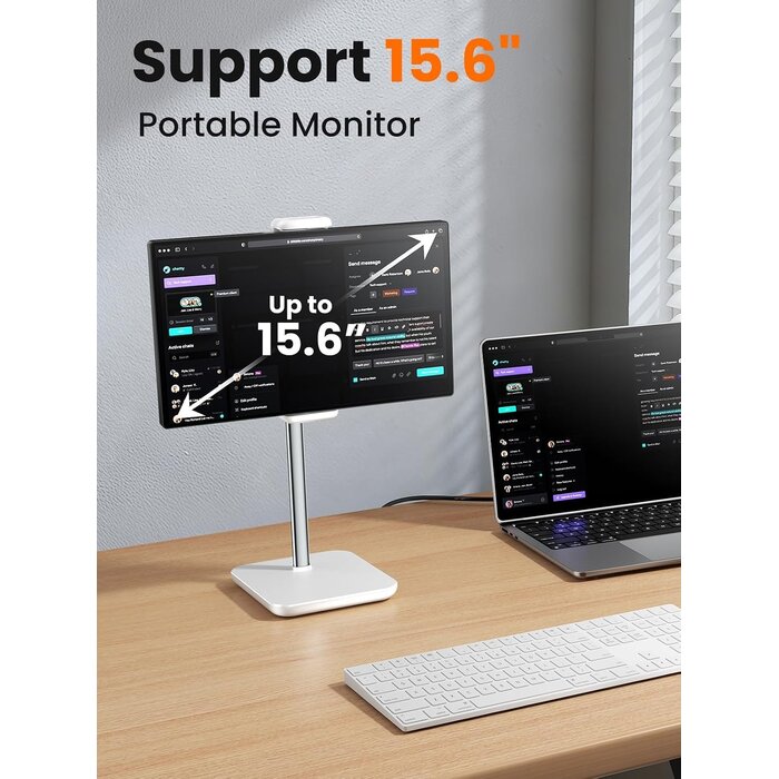 Support réglable pour tablette et écran 4,7-16" - Aluminium - 32% de remise