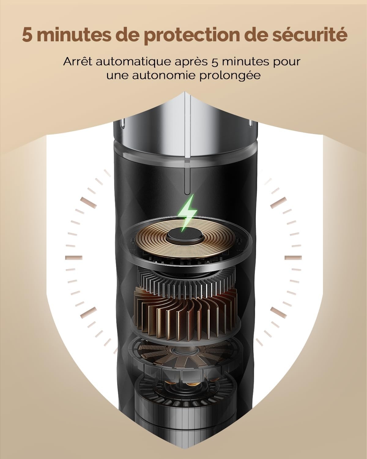 Mousseur à lait électrique rechargeable avec support - 31% de remise