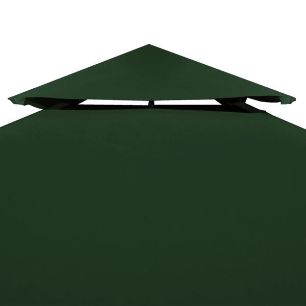 Toile de remplacement pour tonnelle 3x3m - Vert - 34% de remise