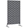 Paravent d'extérieur en acier anthracite 100x180cm - 34% de remise