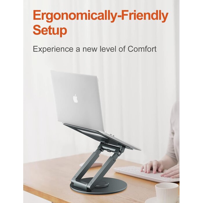 Support Ordinateur Portable Ergonomique Réglable - 34% de remise