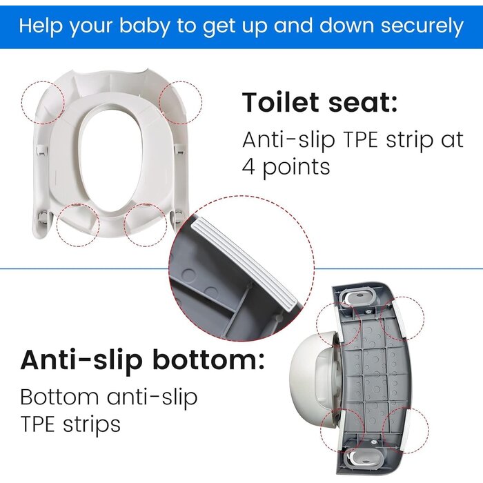 Réducteur de toilettes avec marchepied - 31% de remise