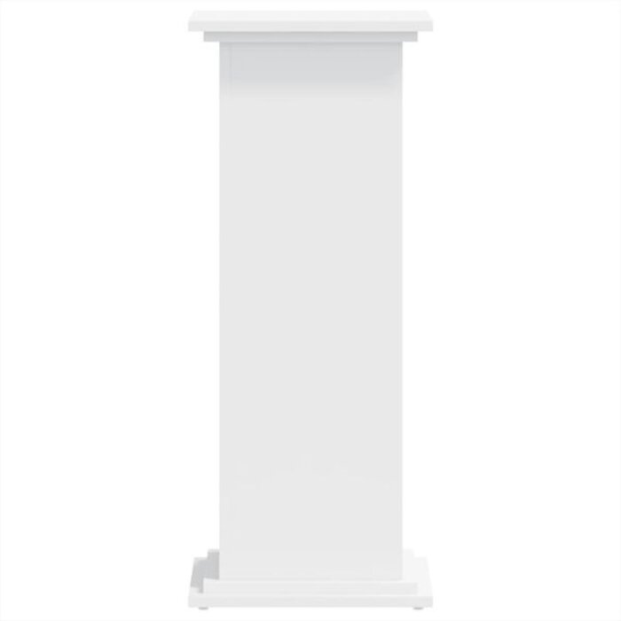 Support pour plantes blanc 33x80cm - 34% de remise