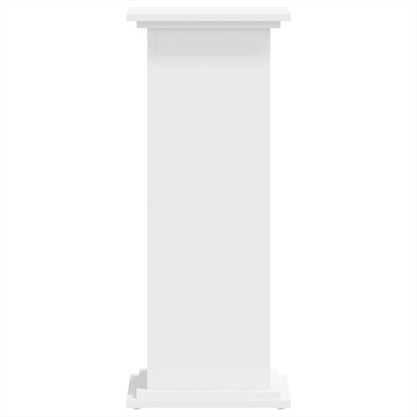 Support pour plantes blanc 33x80cm - 34% de remise