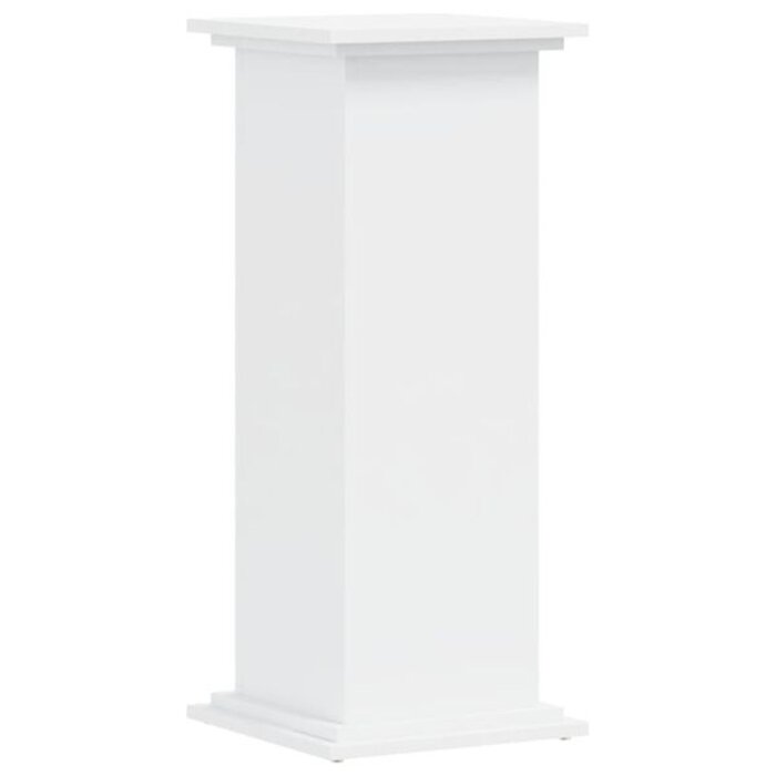 Support pour plantes blanc 33x80cm - 34% de remise