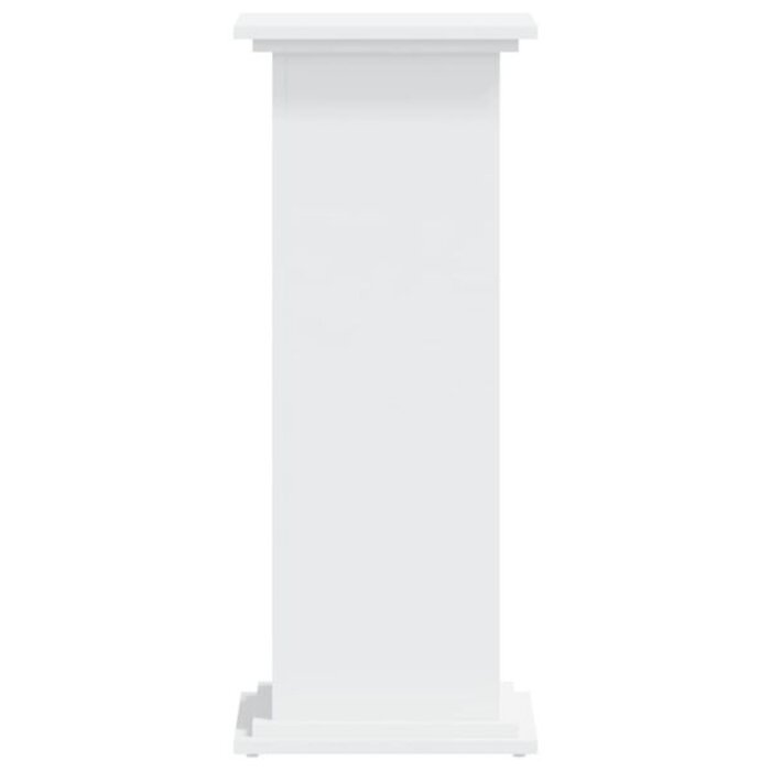 Support pour plantes blanc 33x80cm - 34% de remise