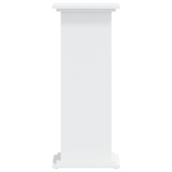 Support pour plantes blanc 33x80cm - 34% de remise