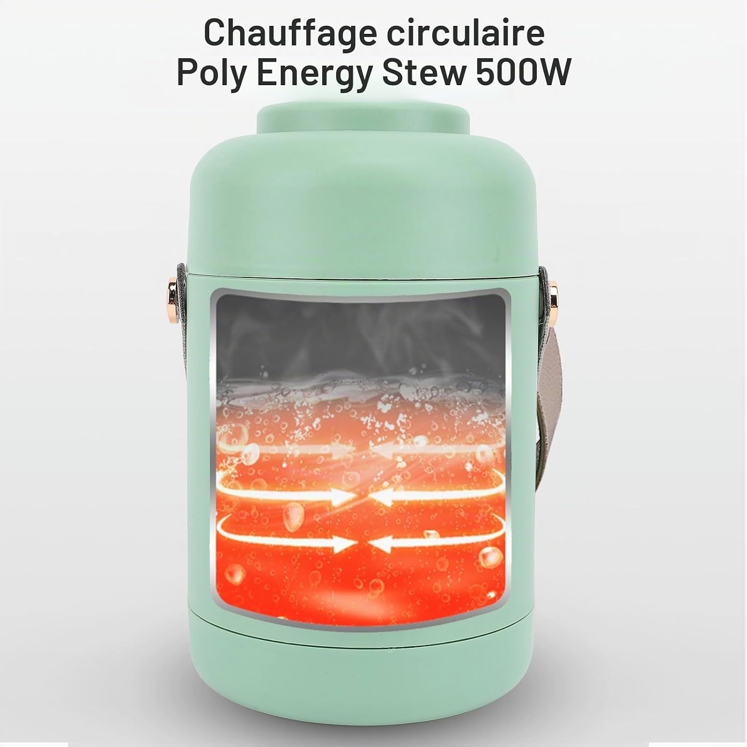 Mini cuiseur électrique multifonction 800 ml - Vert - 34% de remise