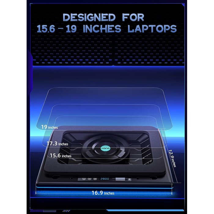 Refroidisseur PC 15-19" Turbo RGB - 30% de remise