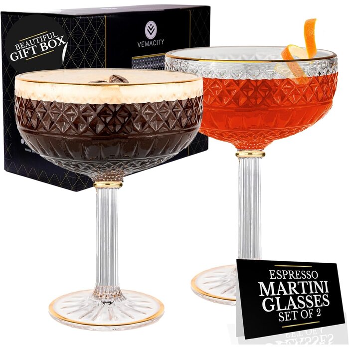 Set de 2 verres à gin ballon 550ml avec accessoires - 31% de remise