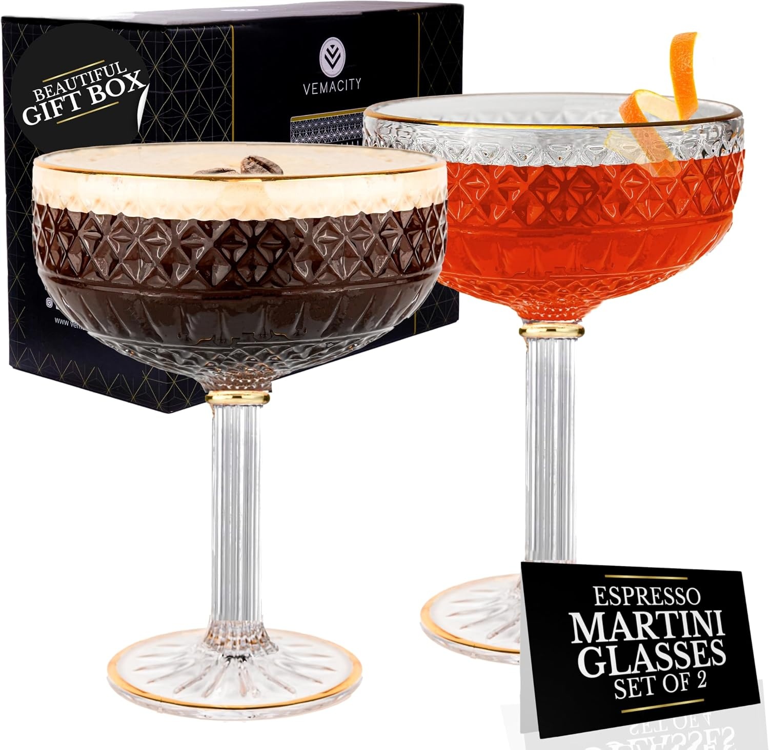 Set de 2 verres à gin ballon 550ml avec accessoires - 31% de remise