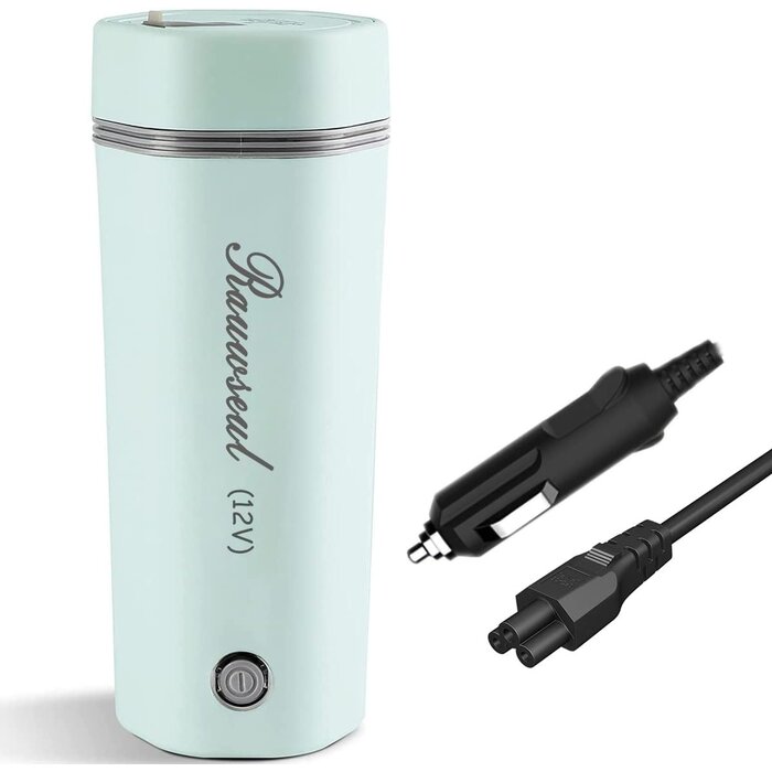 Bouilloire électrique de voyage portable - 350/450 ml - Bleue - 31% de remise