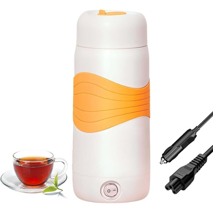 Bouilloire électrique de voyage portable - 350/450 ml - Bleue - 31% de remise