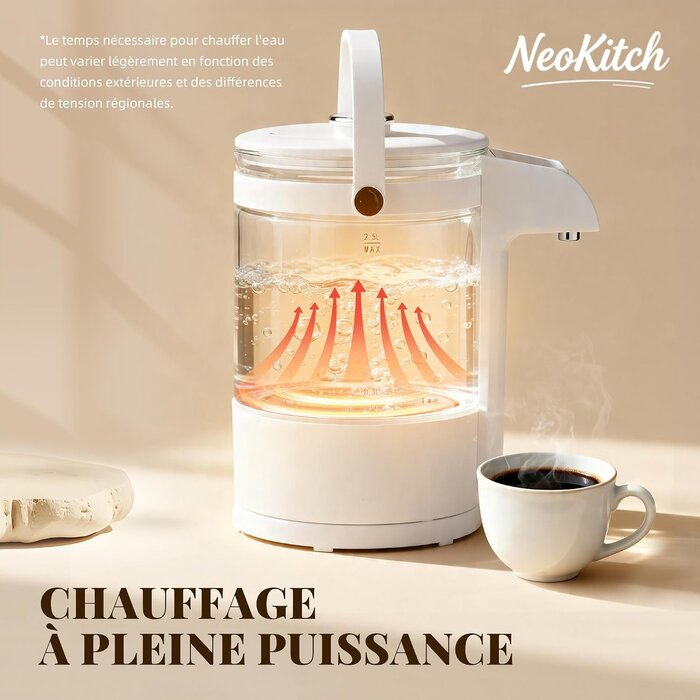 Distributeur d'eau chaude 2,5L, 1400W - 31% de remise