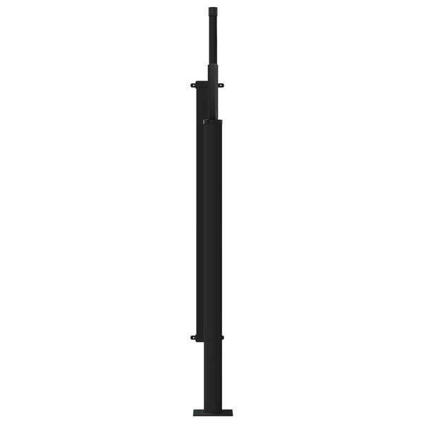 Store latéral rétractable 500x100cm Gris - 34% de remise