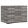Coffre de jardin gris 145x100x103 cm - 35% de remise