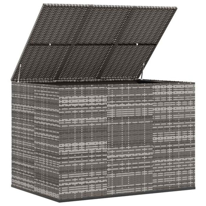 Coffre de jardin gris 145x100x103 cm - 35% de remise