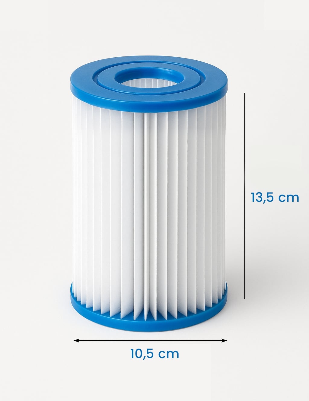 Lot de 4 cartouches de filtration piscine Type 2 - 29% de remise