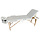 Table de massage pliante 3 sections 185x70cm blanche - 24% de remise