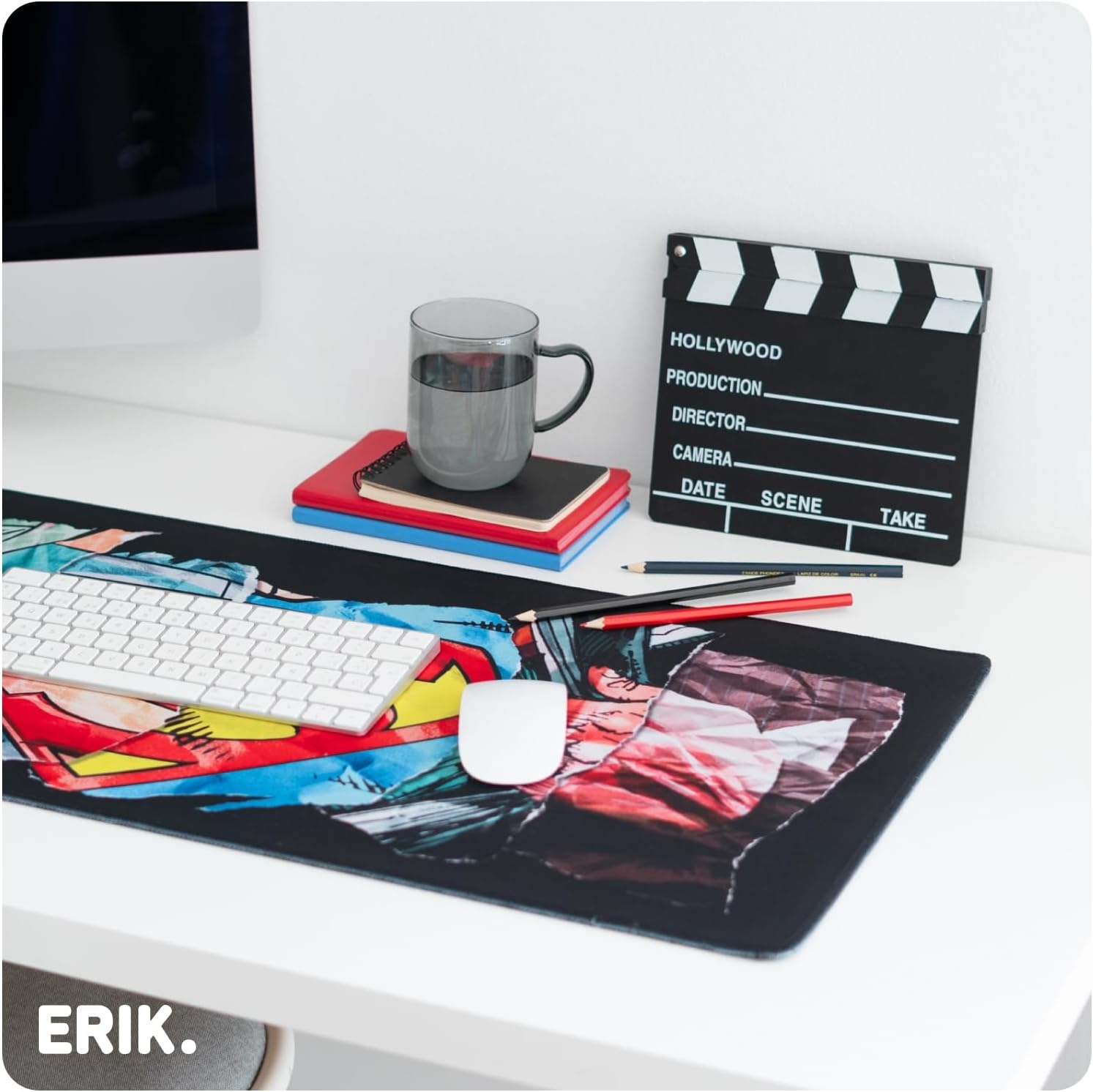 Tapis de souris gaming Superman XXL 80x35 cm - 29% de remise