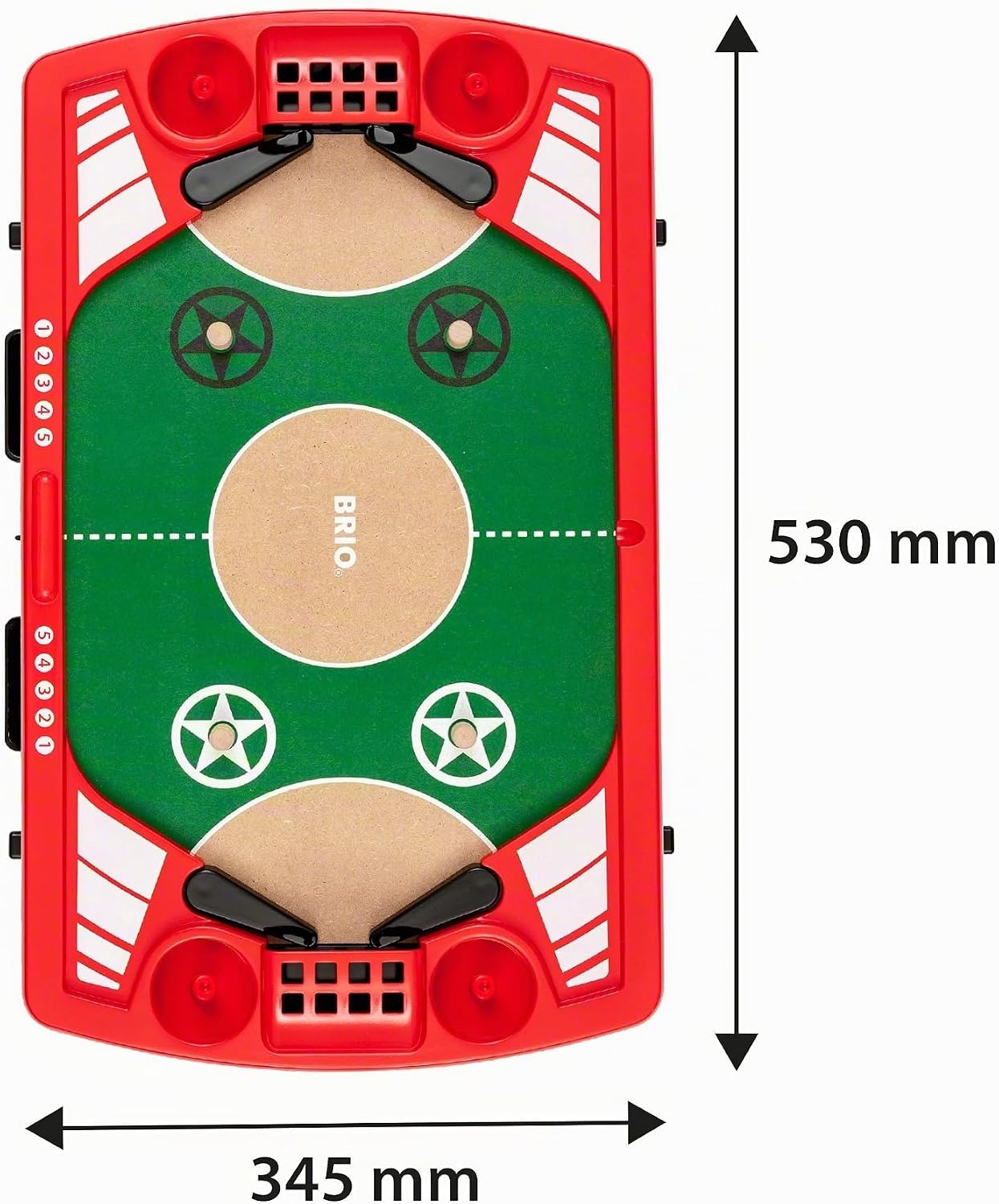 Jeu de flipper et football en bois - 62% de remise