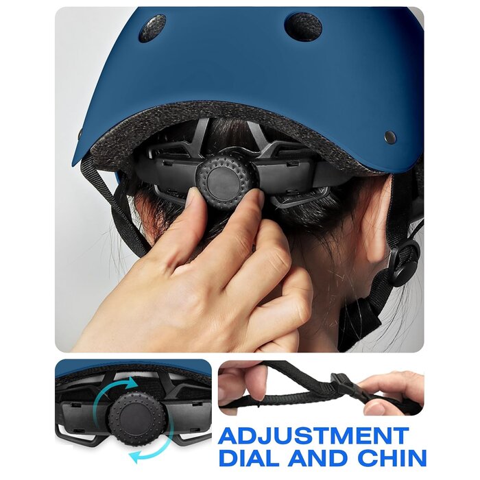 Casque de vélo enfant multisport bleu - 29% de remise