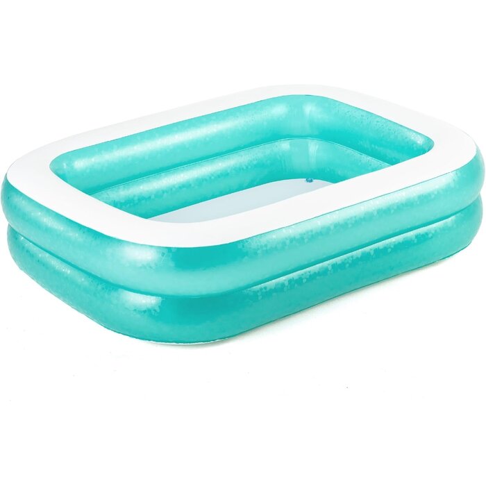 Piscine gonflable familiale 201x150cm - Bleue - 29% de remise