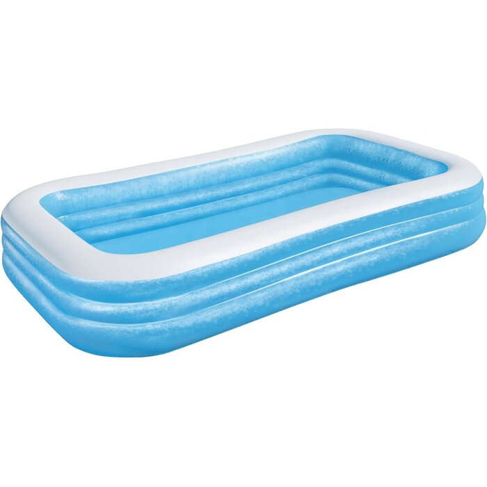 Piscine gonflable familiale 201x150cm - Bleue - 29% de remise
