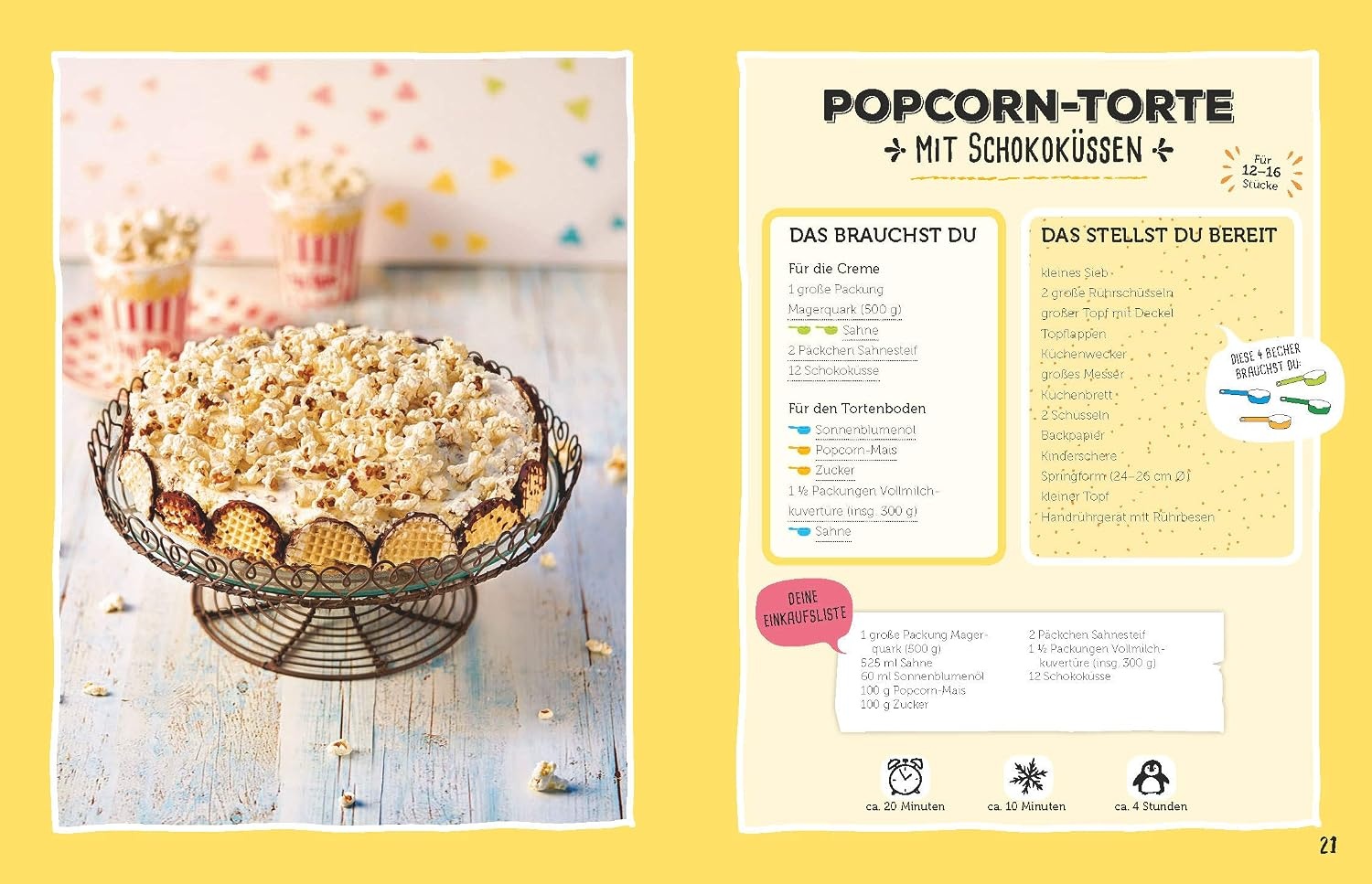 Kit de pâtisserie pour enfants avec 5 tasses doseuses - 29% de remise