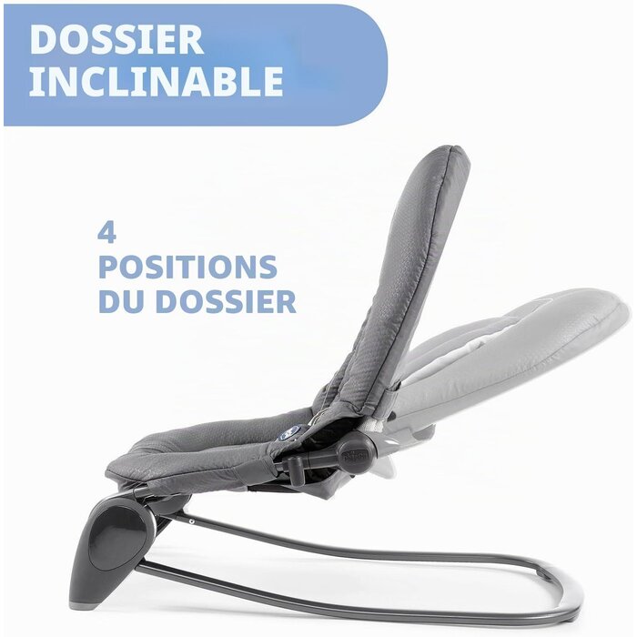 Transat bébé évolutif Moon Grey - 34% de remise