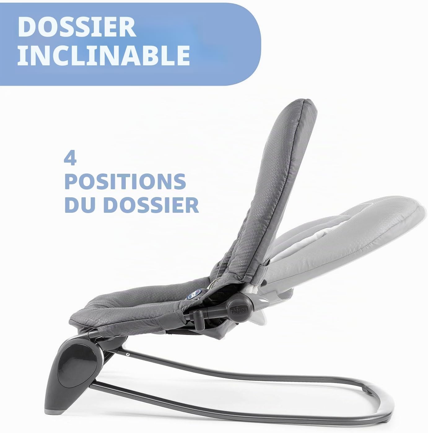 Transat bébé évolutif Moon Grey - 34% de remise