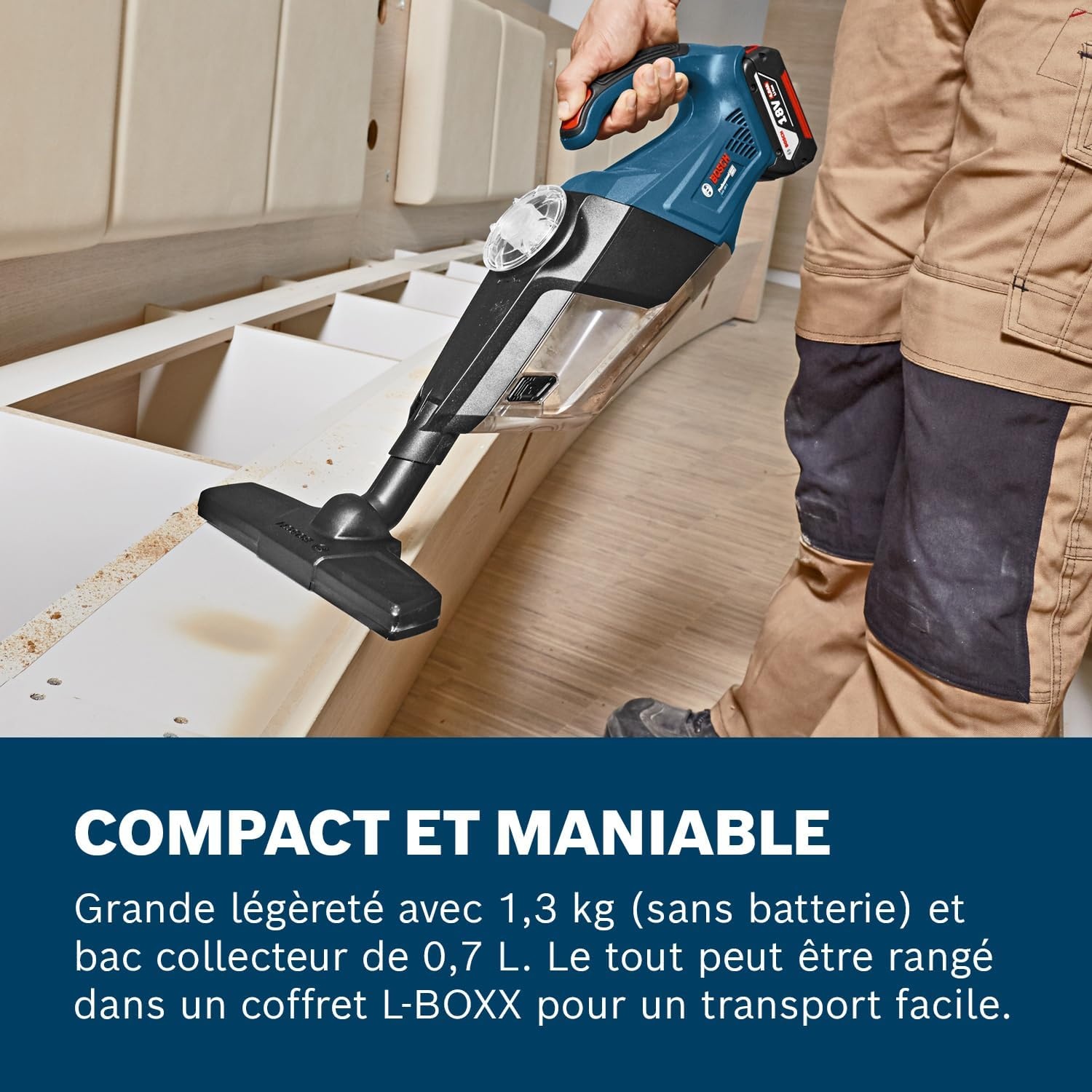 Aspirateur à main sans fil 18V - 34% de remise