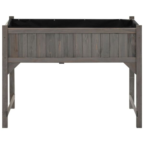 Jardinière surélevée avec serre en bois d'épicéa 110x120 cm - 34% de remise