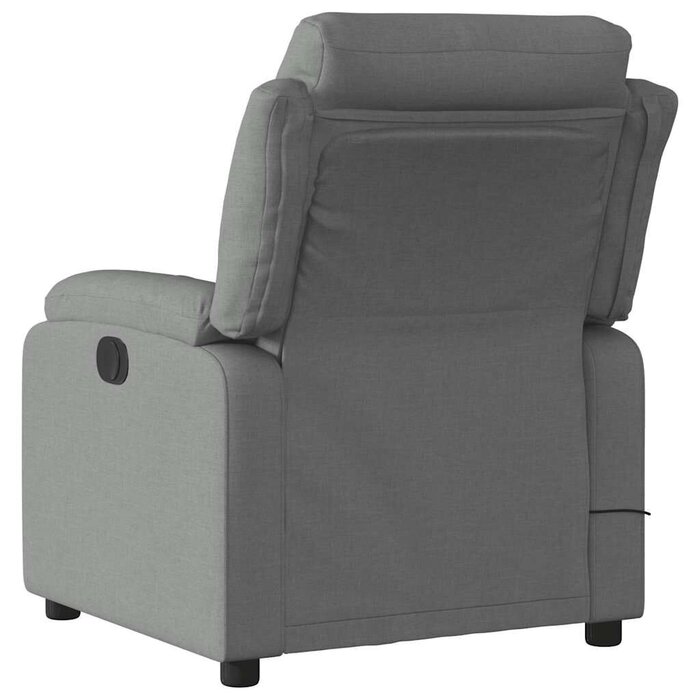 Fauteuil de massage inclinable gris foncé - 35% de remise