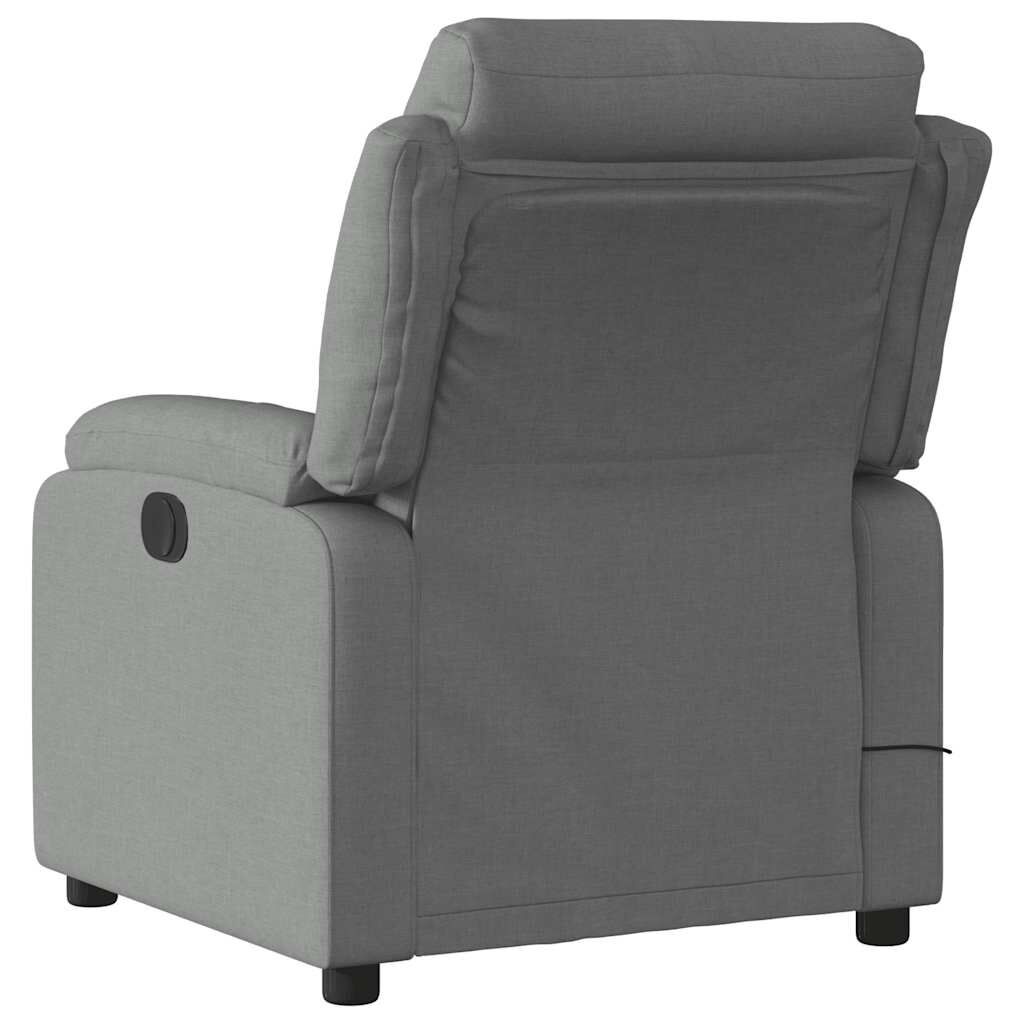 Fauteuil de massage inclinable gris foncé - 35% de remise