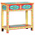 Console murale bois massif peint main 80cm - 35% de remise