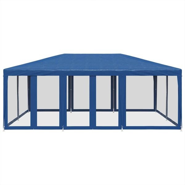 Tonnelle de jardin 6x4 m HDPE bleu - 34% de remise