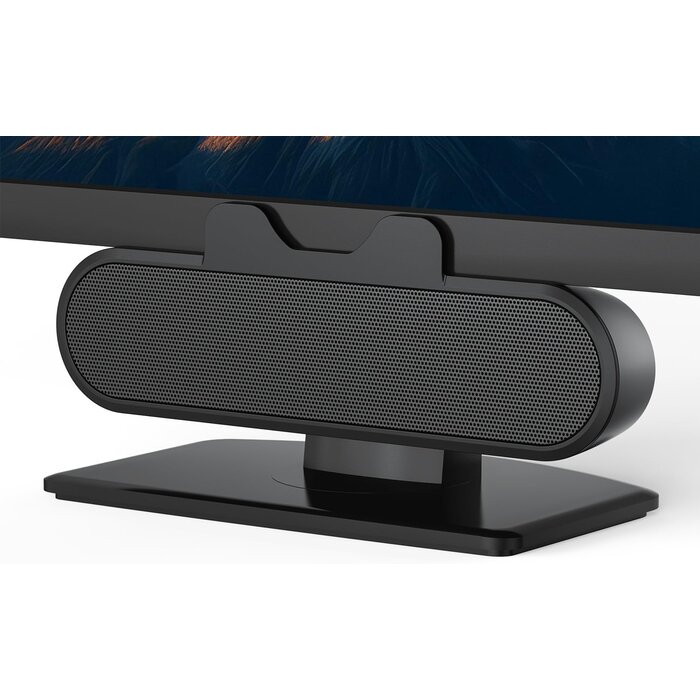 Barre de son USB pour PC et console 10W - Noir - 30% de remise