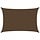 Voile d'ombrage rectangulaire 5x6 m - Marron - 34% de remise