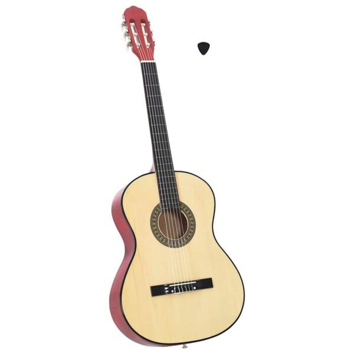 Guitare classique 4/4 39" en tilleul naturel - 34% de remise