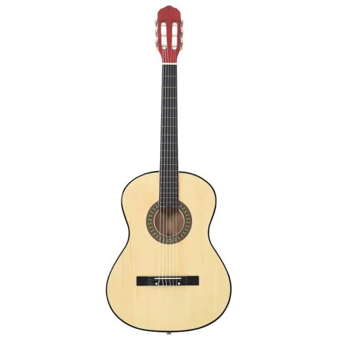 Guitare classique 4/4 39" en tilleul naturel - 34% de remise