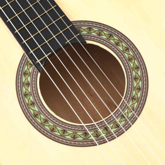 Guitare classique 4/4 39" en tilleul naturel - 34% de remise