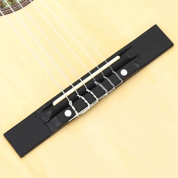 Guitare classique 4/4 39" en tilleul naturel - 34% de remise