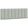 Coussin de tête de lit 140 cm velours gris clair - 32% de remise