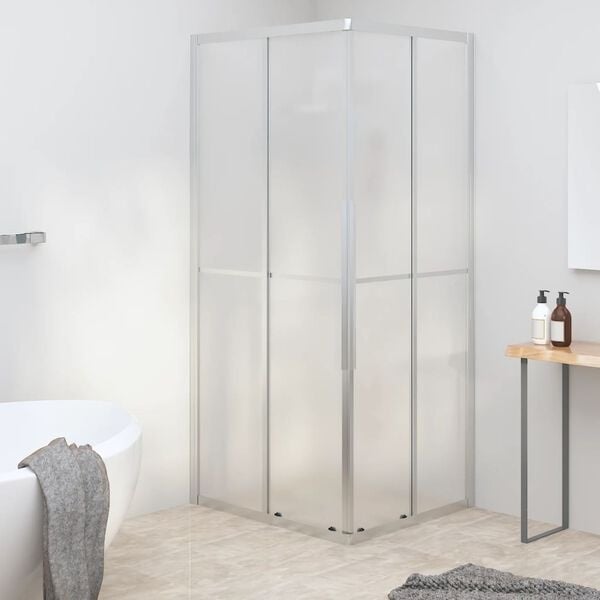 Cabine de douche 90x70x180 cm - Verre mat - 35% de remise