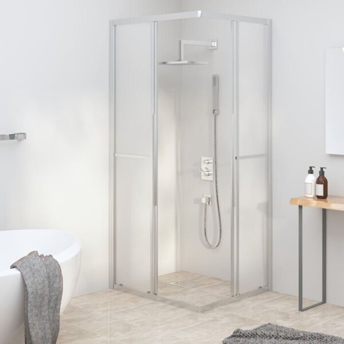 Cabine de douche 90x70x180 cm - Verre mat - 35% de remise