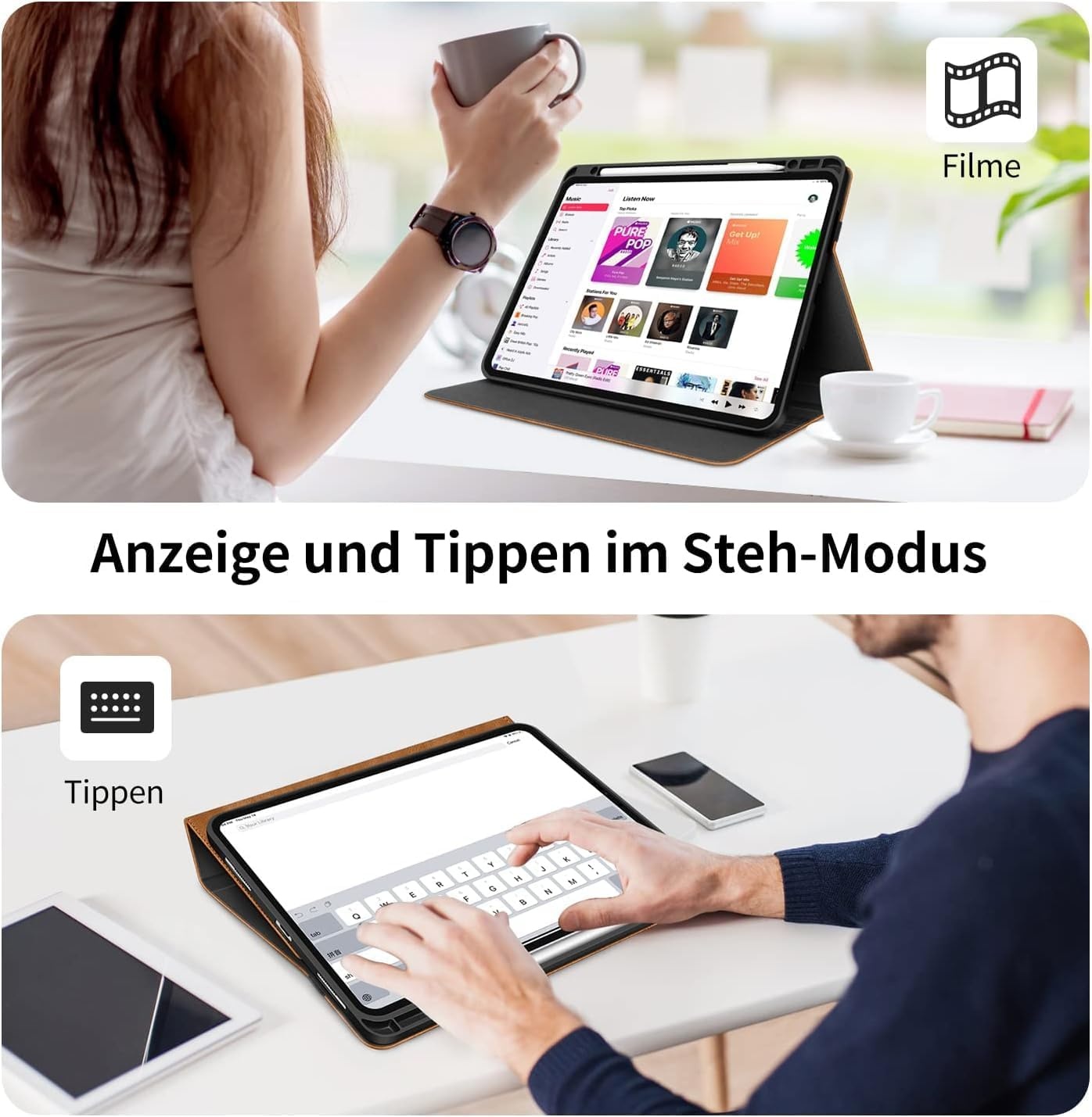 Étui iPad Pro 13" M4 (2024) Marron - 31% de remise