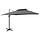 Parasol déporté 300x300 cm anthracite - 35% de remise