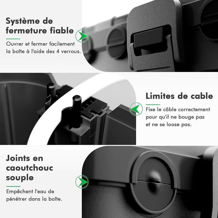 Boîte de protection étanche IP54 XXL 32cm - 31% de remise