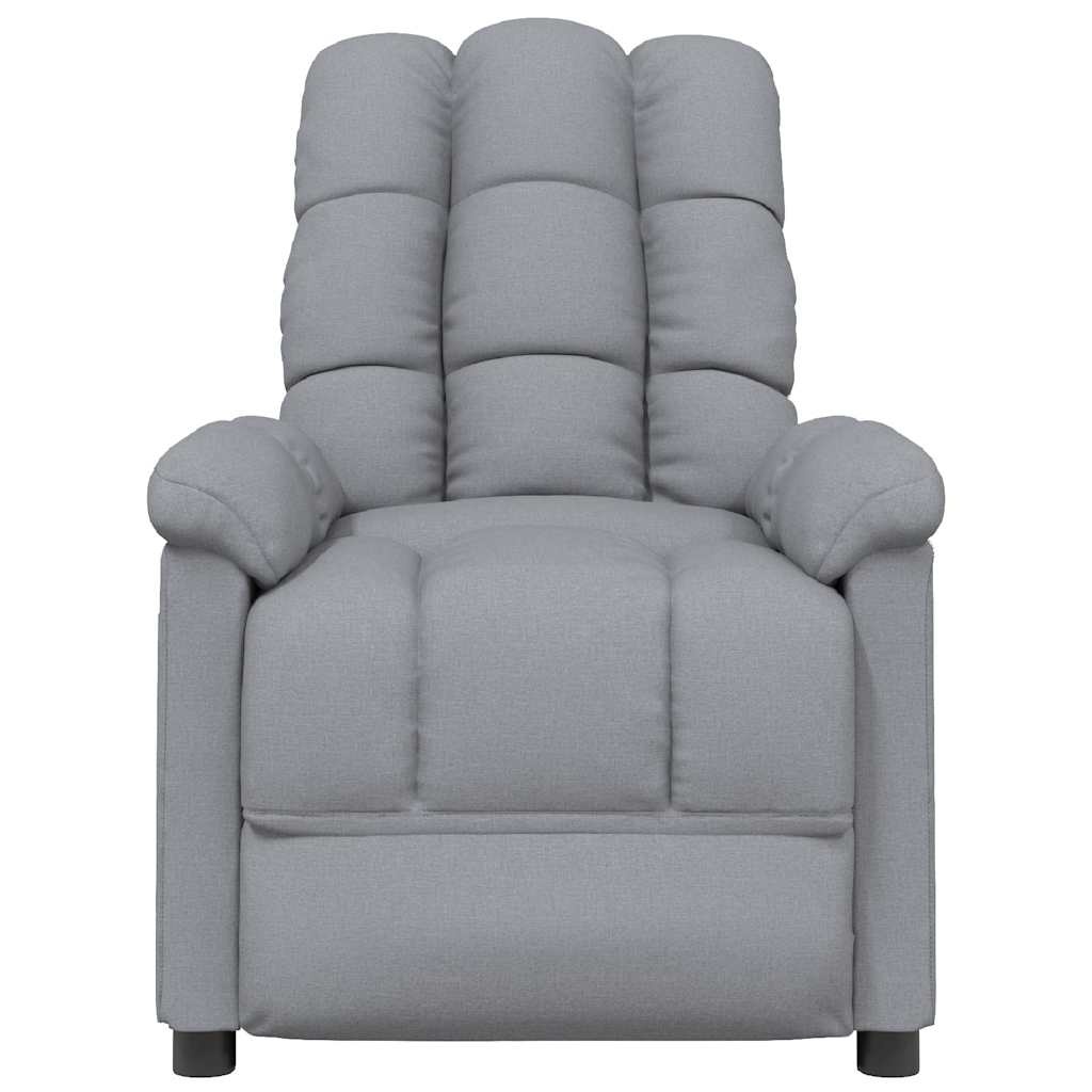 Fauteuil de massage inclinable gris clair - 35% de remise